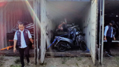 Polda Jateng Gagalkan Penyelundupan Puluhan Kendaraan ke Timor Leste Melalui Pelabuhan Semarang