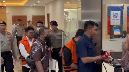 Selesai Pemeriksaan, Eks Mentan SYL Diam Seribu Bahasa Saat Disinggung Pemberian Sejumlah Uang ke Firli Bahuri