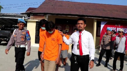 Enam Pemuda Pelaku Pengeroyokan hingga Tewas di Pesta Organ Tunggal Ditangkap Polisi