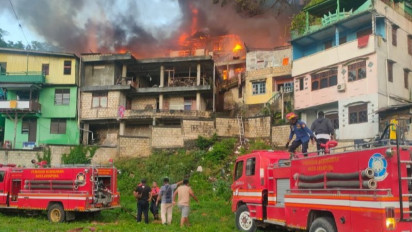 Pemukiman Batu Putih Jayapura Terbakar, Beruntung Api Dapat Segera Dipadamkan