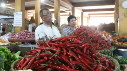 Harga Cabai Melejit di Pasar Beringharjo Yogyakarta, Pedagang Sebut Pembelian Menurun