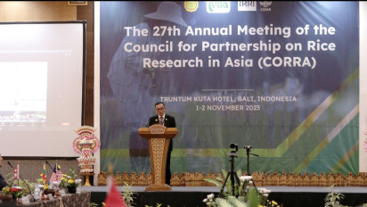 Tingkatkan Standar Produksi Beras Kawasan Asia, Lembaga Riset di 18 Negara Asia Bertemu di Bali