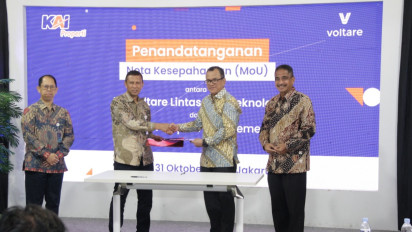 KAI Properti Gandeng Voltare Dalam Pembangunan Edge Data Center di Sepanjang Jaringan Kereta Api