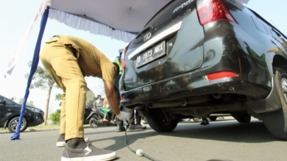 Hari Pertama Penerapan Tilang Emisi, 57 Kendaraan Terjaring
