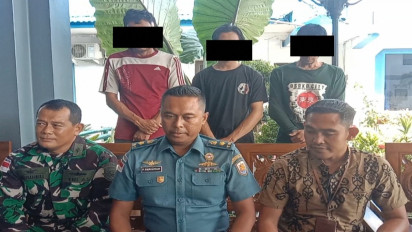 Terbongkar! Lima Nelayan yang Dijemput Basarnas dari Malaysia Ternyata Pelaku Pencurian Suku Cadang Kapal