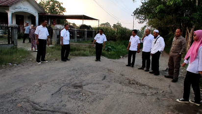 Pemprov Sumut Kucurkan Dana Rp126,72 Miliar Bangun Jalan di Tapanuli Selatan