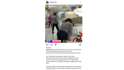 Anak SMA Sebar Ancaman Bom Koja Trade Mal Jakarta