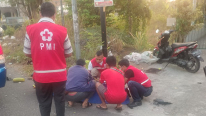 Tertabrak Mobil di Jalan Kaliurang Sleman, Pemotor Wanita Paruh Baya Tewas Seketika