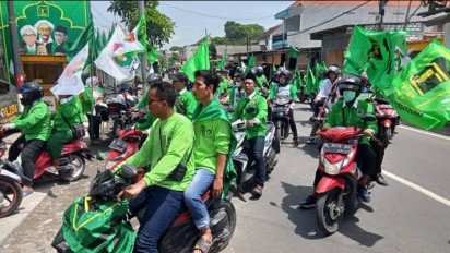 Sambut Doa Bersama Ganjar dan Mahfud, Ribuan Kader PPP Gresik Dikerahkan ke Stadion Joko Samudro