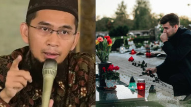 Tolong Mulai Sekarang Kalau Mau Ziarah ke Makam Jangan Lakukan Hal Terlarang ini, Ustaz Adi Hidayat Bilang...