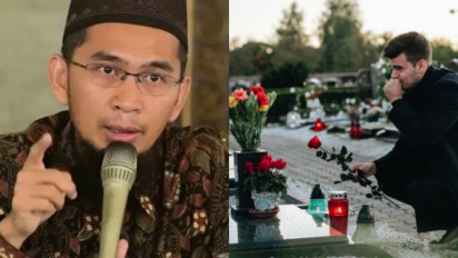 Tolong Mulai Sekarang Kalau Mau Ziarah ke Makam Jangan Lakukan Hal Terlarang ini, Ustaz Adi Hidayat Bilang...