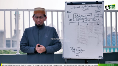 Hati-hati, Jangan Menangis saat Shalat Seperti Ini, Kata Ustaz Adi Hidayat Itu Godaan Setan jika...