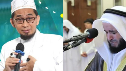 Menangis Saat Shalat Memangnya Boleh? Termasuk Godaan Setan atau tidak? Ustaz Adi Hidayat Bilang Kalau Ada Orang Yang...