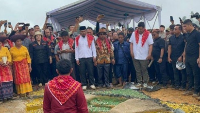 Jokowi Sumringah Warga Karo Bangun Patung Dirinya: Terima Kasih Pak Jokowi