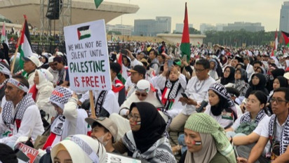 Anies Baswedan Berapi-api Serukan Kemerdekaan untuk Palestina: Free, Free Palestine!