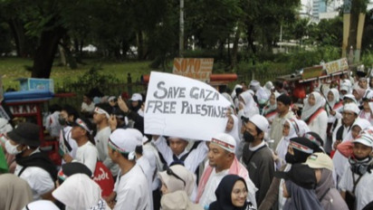 Hadiri Aksi Bela Palestina, Muhadjir Ungkap Perintah Presiden Jokowi: Jangan Ragu!