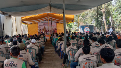 Ratusan Petani di Kebumen Kompak Dukung Prabowo-Gibran, Petani: Kami Ingin Lebih Sejahtera