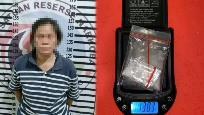 Waduh! Ibu Rumah Tangga di Lampung Nyambi Jadi Bandar Sabu, Terancam Penjara 20 Tahun