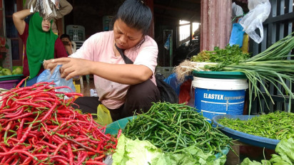 Wow, Harga Cabai Rawit di Pasar Purwo Deli Serdang Tembus Rp80 Ribu Per Kilogram