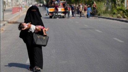 Dalam 1 Jam, Israel Gelar 100 Serangan Udara Mematikan di Gaza