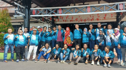 Wabup Irawati Melepas Kontingen Porwada PWI Kotim 2023