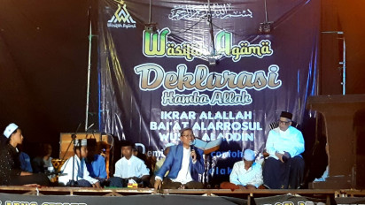Ponpes Aeng Cellep Situbondo Launching Wasilah Agama, Wadah Pemersatu Umat di Tahun Politik