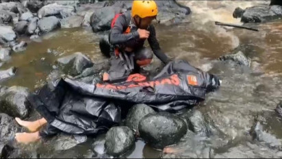 Pencari Kayu di Humbahas Ditemukan Tewas Setelah Hanyut di Sungai Aek Silang