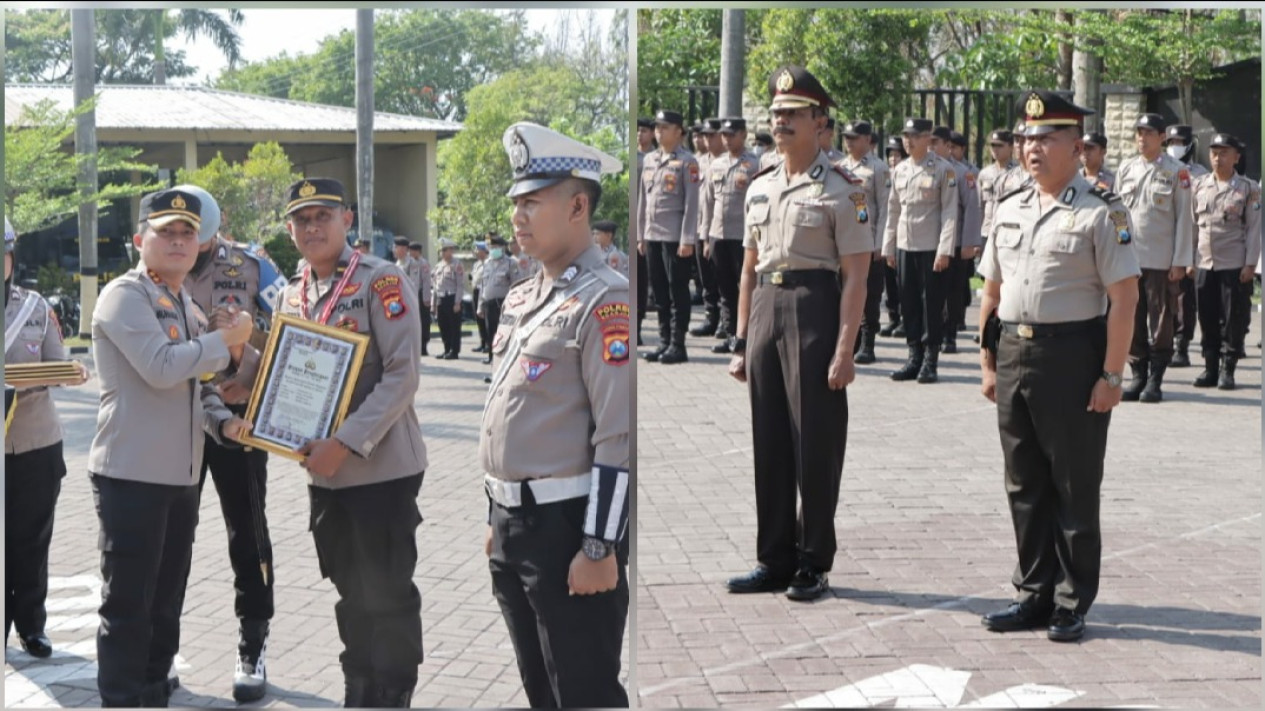 Anggota Polres Nganjuk Panen Penghargaan, Mulai Ilmu Semeru hingga Naik Pangkat
            - galeri foto