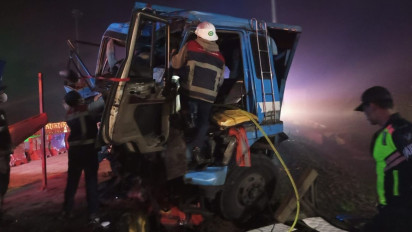 Kecelakaan Maut di Tol Bocimi, Sopir Truk dan Kernet Tewas