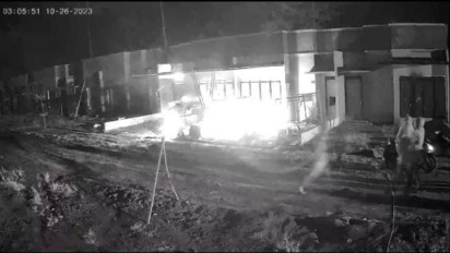 Terekam CCTV! Belasan Pemuda Buat Onar di Perumahan Royal Cattleya Deli Serdang, Pelaku Belum Ditangkap Polisi