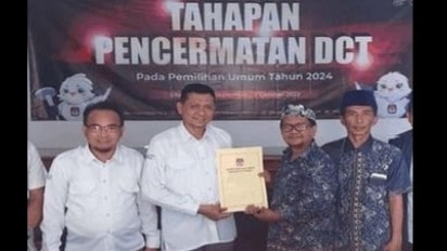 469 DCT Caleg Ditetapkan KPU, Dua Diantaranya Mantan Napi Koruptor