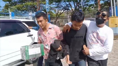 Satu Tersangka Kasus 2 Kg Ganja di Baubau Ternyata Oknum Staf Panwaslu