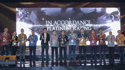 Terapkan Prinsip Keberlanjutan, bank bjb Raih Platinum Rank Asia Sustainability Reporting Rating 2023