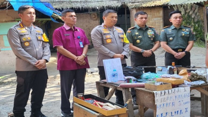 Dua Jenderal TNI dan Polri Gerebek Sarang Narkoba di Deli Serdang