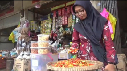 Minim Pasokan, Harga Cabai Di Sampit Terus Merangkak Naik