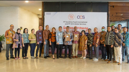 OCS Memperkuat Solusi Facility Management Terintegrasi Melalui Kerja Sama dengan Sunshine Food