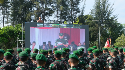 Cegah Kegiatan Ilegal di Perbatasan, Pasukan Pengaman Perbatasan Darat RI-Malaysia Lakukan Patkor