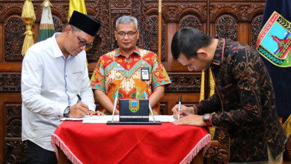 Pemkab Kudus, KPU dan Bawaslu Teken Nota Perjanjian Hibah Daerah Rp 42,48 Miliar untuk Pilkada 2024