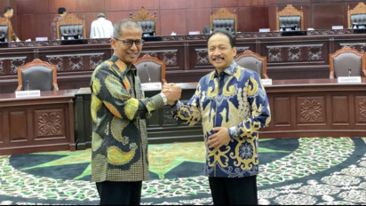 Gantikan Anwar Usman, Suhartoyo Diambil Sumpah jadi Ketua MK Senin Pekan Depan