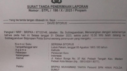 Ngaku Mampu Loloskan Jadi Polisi, Oknum Bripka Dilaporkan ke Propam Polda Sumut