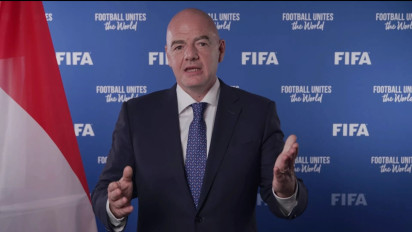 Presiden FIFA Gianni Infantino Dapatkan Penghargaan Bintang Jasa dari Presiden RI Jokowi