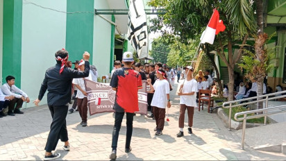 Antusias Pelajar Dukung Timnas U-17, Berangkat bersama dengan Koor Suporter Sekolah