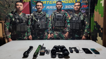 Hendak Buat Aksi Teror, TNI dan KSTP Sempat Kotak Tembak