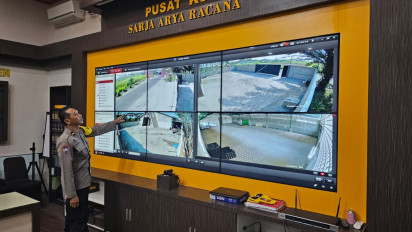 Perketat Pengamanan Jelang Pemilu, Polres Blitar Kota Pasang CCTV di Tiga Objek Vital