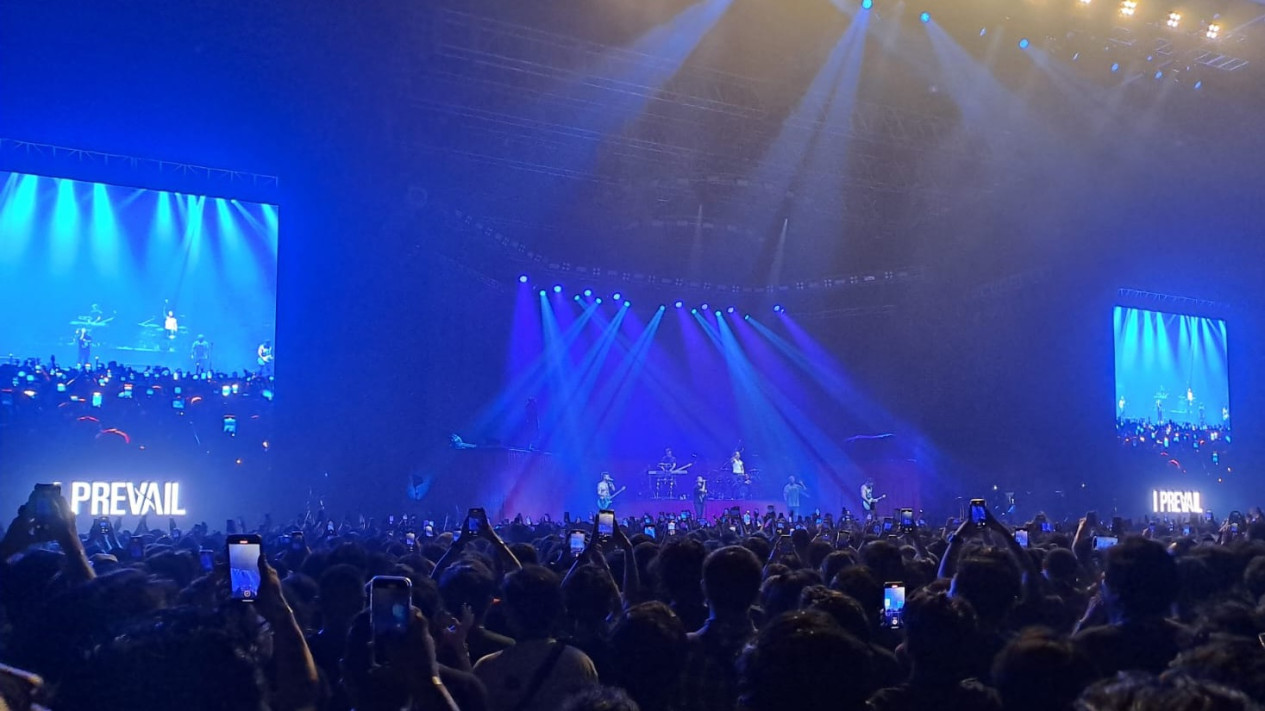 Jadi Band Pembuka BMTH di Jakarta, I Prevail Berhasil Panaskan Suasana Konser 'Church of Genxis' di Jakarta
            - galeri foto