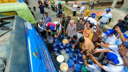 Warga Di Indramayu Alami Krisis Air Bersih Sejak 6 Bulan Terakhir, Ini Pemicunya