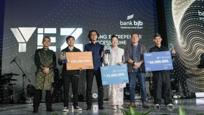 bank bjb Gelar Grand Final Young Entrepreneur Success Zone 2023, Tiga Pemenang Dapat Pembiayaan Bisnis dari bank bjb