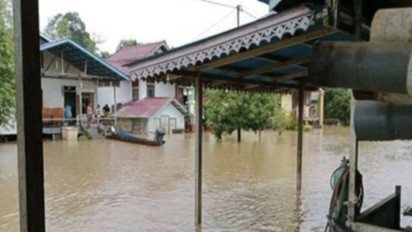 376 Rumah Warga di Kabupaten Kapuas Hulu Kalbar Terendam Banjir