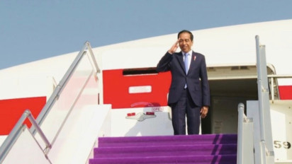 Presiden Jokowi Bertolak ke AS Bertemu Joe Biden Usai Hadiri KTT Luar Biasa OKI, Konflik Palestina akan Jadi Pembahasan