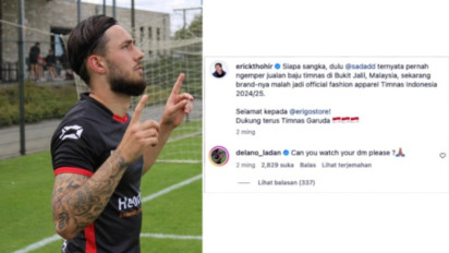“Musuh” Ivar Jenner dan Rafael Struick di Belanda DM Erick Thohir di Instagram Ngebet Gabung Timnas Indonesia 